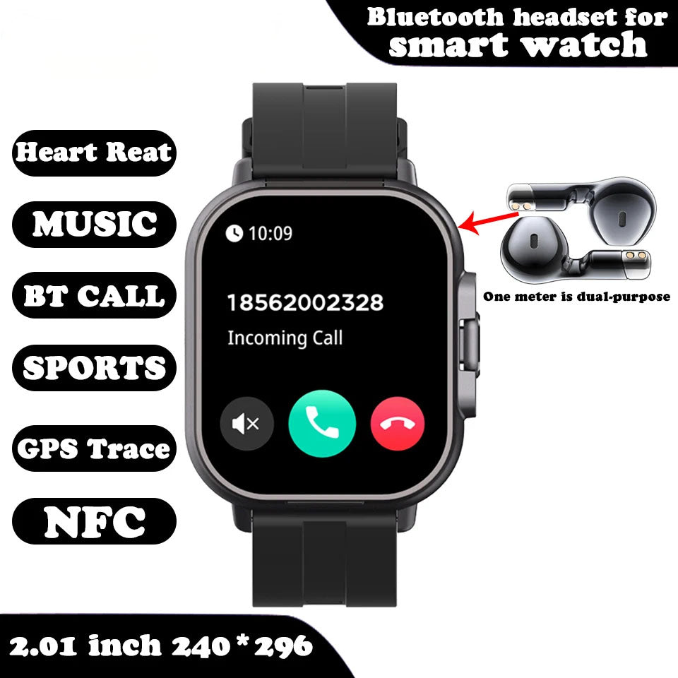 Smartwatch with Earbuds